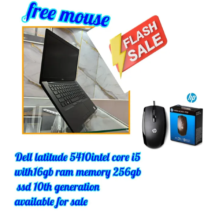 A  VERY UNIQUE BEST WORKING DELL REFURBISHED 5410 INTEL(R) CORE(TM) I5 10TH GEN 16 GB RAM 256 SSD 14 INCH DISPLAY WINDOWS 10