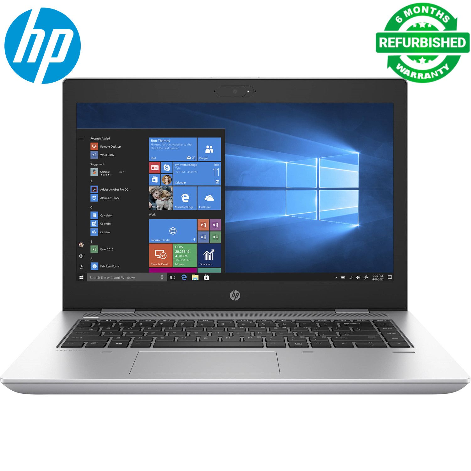 HIGH END LAPTOPS HP PROBOOK 640G4 8TH GENERATION 8GB RAM MEMORY 256GB SSD 14INCHES SILVER COLOR