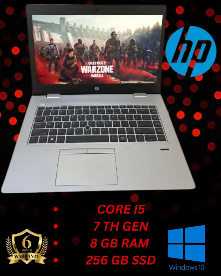 HIGH END LAPTOPS HP PROBOOK 640G4 8TH GENERATION 8GB RAM MEMORY 256GB SSD 14INCHES SILVER COLOR