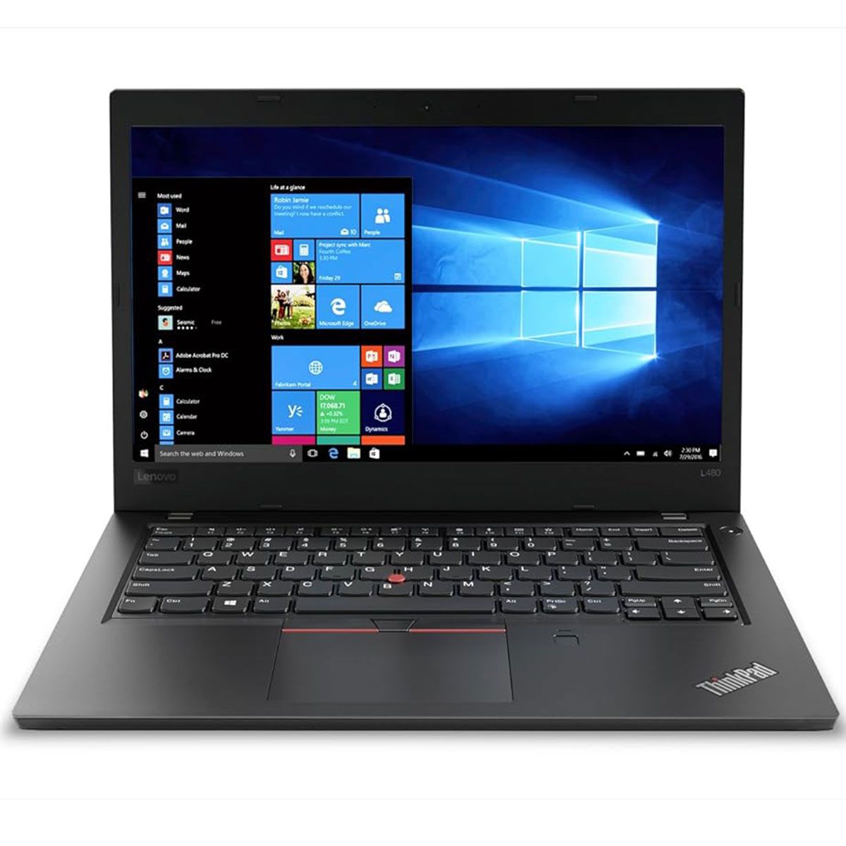 BEST PERFORMING LAPTOP LENOVO THINKPAD L480 INTEL CORE I5 8TH GENERATION 8GB RAM MEMORY 128GB SSD 14 INCHES BLACK