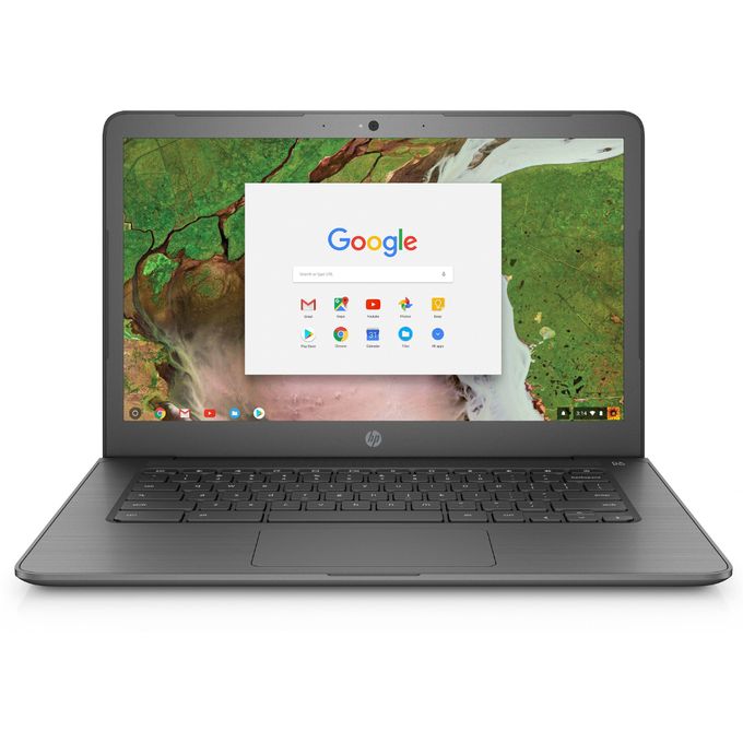 HP REFURBISHED CHROMEBOOK 14 G4 INTEL CELERON 4GB RAM 16GB SSD WITH WINDOWS INSTALLED BLACK COLOR 14 INCHES