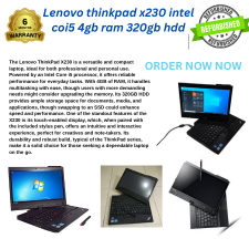 (VERY POWERFUL LAPTOP) LENOVO TABLET X220 INTEL CORE i5 4GB RAM MEMORY 128GB SSD TOUCH AND X360 WITH STYLUS PEN