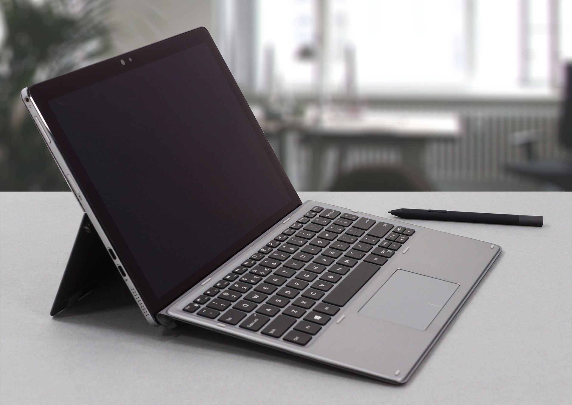 (FREE MOUSE) REFURBISHED DELL LATITUDE 7200 2 IN 1 INTEL CORE I5 8TH GENERATION 8GB RAM MEMORY 256GB SSD WINDOWS 10,11 TOUCH SCREEN DETACHABLE LAPTOP WITH STYLUS PEN