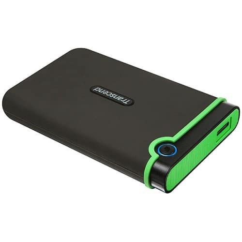 BRAND NEW FAST ,PORTABLE AND RELIABLE -EXTERNAL 2TB TRANSCEND  HARD-DISK GREEN,BLACK COLOR FOR DATA STORAGE