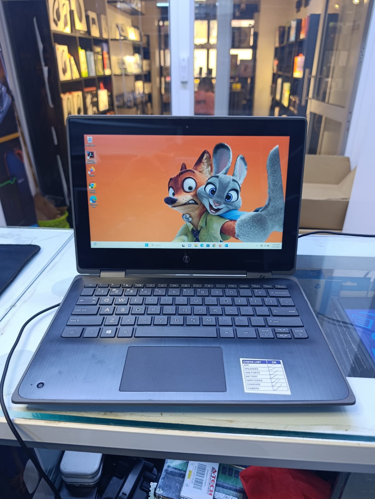 LAPTOP HP PROBOOK 11G6 11INCHES 10TH GENERATION INTEL CORE I5 8GB RAM MEMORY 256B SSD TOUCH SCREEN AND X360 VERY CLEAN WITH ACTIVATED WINDOWS 10/11 AND OFFICE 2021