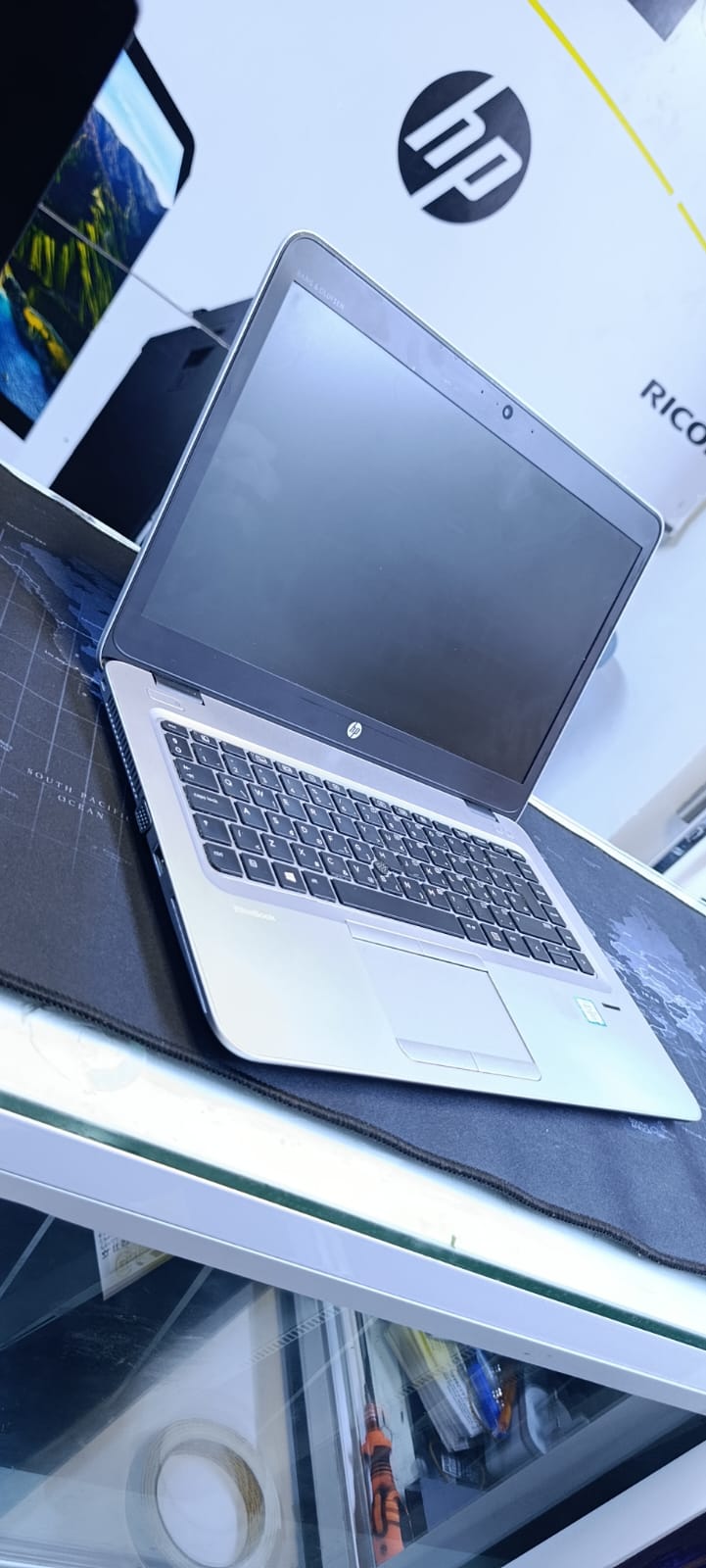 FREE BAG + HP ELITEBOOK 840G3 6TH GENERATION INTEL CORE I5 8GB RAM MEMORY 256GB SSD SILVER COLOR WITH ACTIVATED WINDOWS 11 AND OFFICE 2021 6MONTHS WARANTY