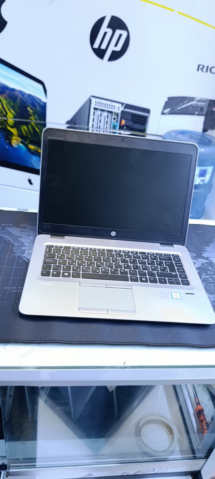 FREE BAG + HP ELITEBOOK 840G3 6TH GENERATION INTEL CORE I5 8GB RAM MEMORY 256GB SSD SILVER COLOR WITH ACTIVATED WINDOWS 11 AND OFFICE 2021 6MONTHS WARANTY