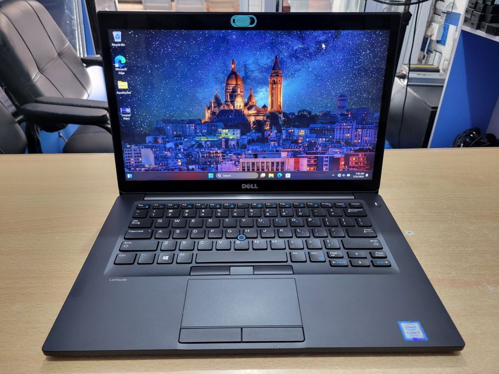 GRADE A DELL LATITUDE 7480 INTEL CORE I5 WITH 8GB RAM MEMORY 256GB SSD WITH ACTIVATED WINDOWS 10/11 AND OFFICE 2021 14 INCHES BLACK COLOR 6 MONTHS WARANTY