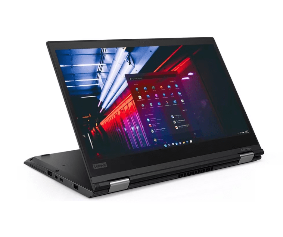 LAPTOP LENOVO THINKPAD  YOGA X380 INTEL CORE I5 8TH GENERATION WITH 8GB RAM MEMORY 256GB SSD TOUCHSCREEN AND X360 WITH ACTIVATED WINDOWS 11 AND OFFICE 2019 6 MONTHS WARRANTY 13INCHES