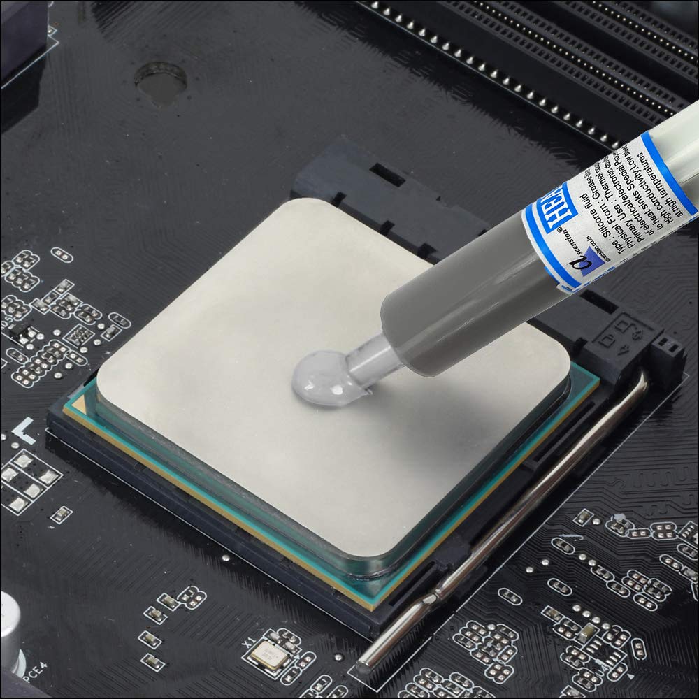 Thermal Compound Paste For Coolers Heat Sink Paste For Cpu And Chipsets (Grey, 30G) | Heatsink Cooler Paste