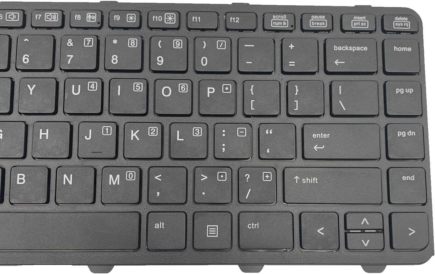 Replacement Keyboard for HP PROBOOK 640 G1 645 G1 Black US Layout | Hp Probook 640 G1 Replacement Keyboard