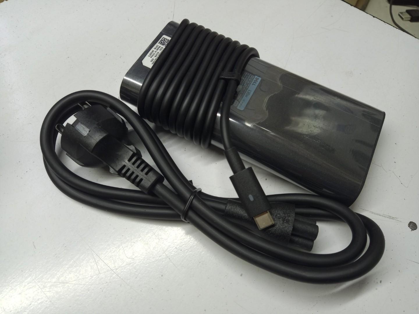 High Quality Dell USB-C 130W AC Adapter with 1meter Power Cord