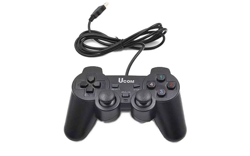 UCOM Single PC Gaming Pad Joystick | UCOM PC USB Dualshock Game Controller Pad