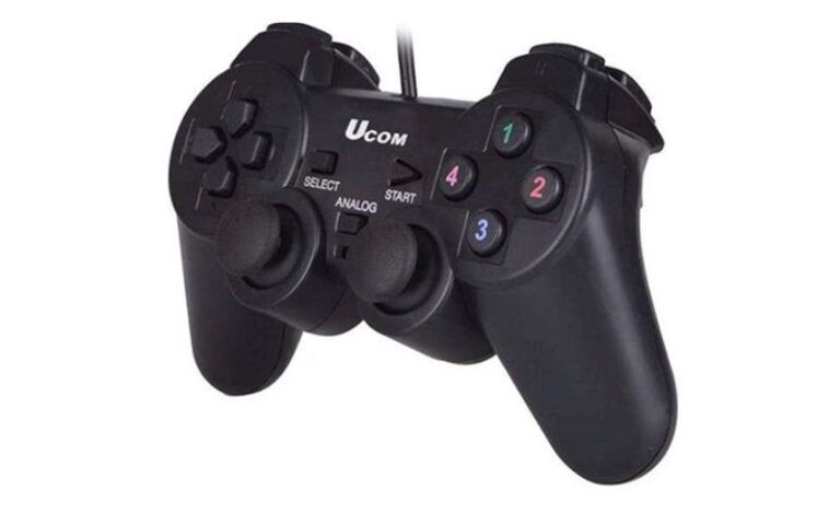UCOM Single PC Gaming Pad Joystick | UCOM PC USB Dualshock Game Controller Pad