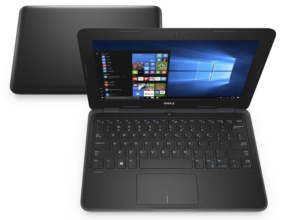Dell Touchscreen X360 3189 Laptop 4gb Ram 128gb SSD Lightweight Slim Design