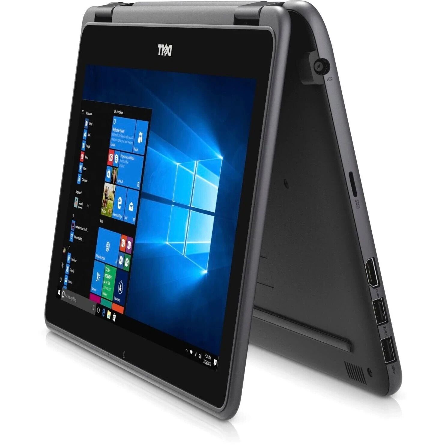 Dell Touchscreen X360 3189 Laptop 4gb Ram 128gb SSD Lightweight Slim Design