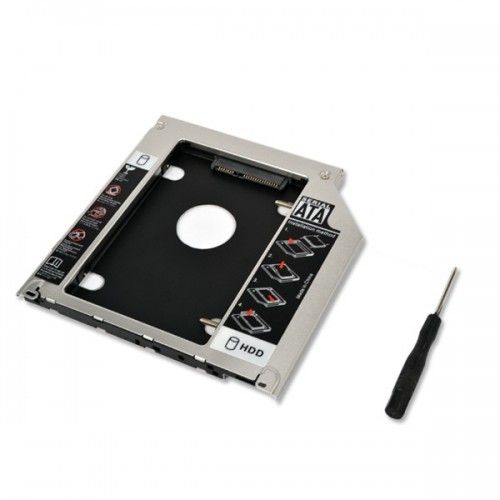 SECOND HARD DISK DRIVE CADDY-SECONDARY CD-ROM STORAGE FOR LAPTOP