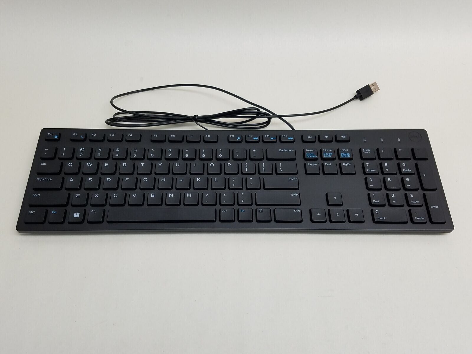 DELL Wired USB Slim Keyboard – Black Refurbished