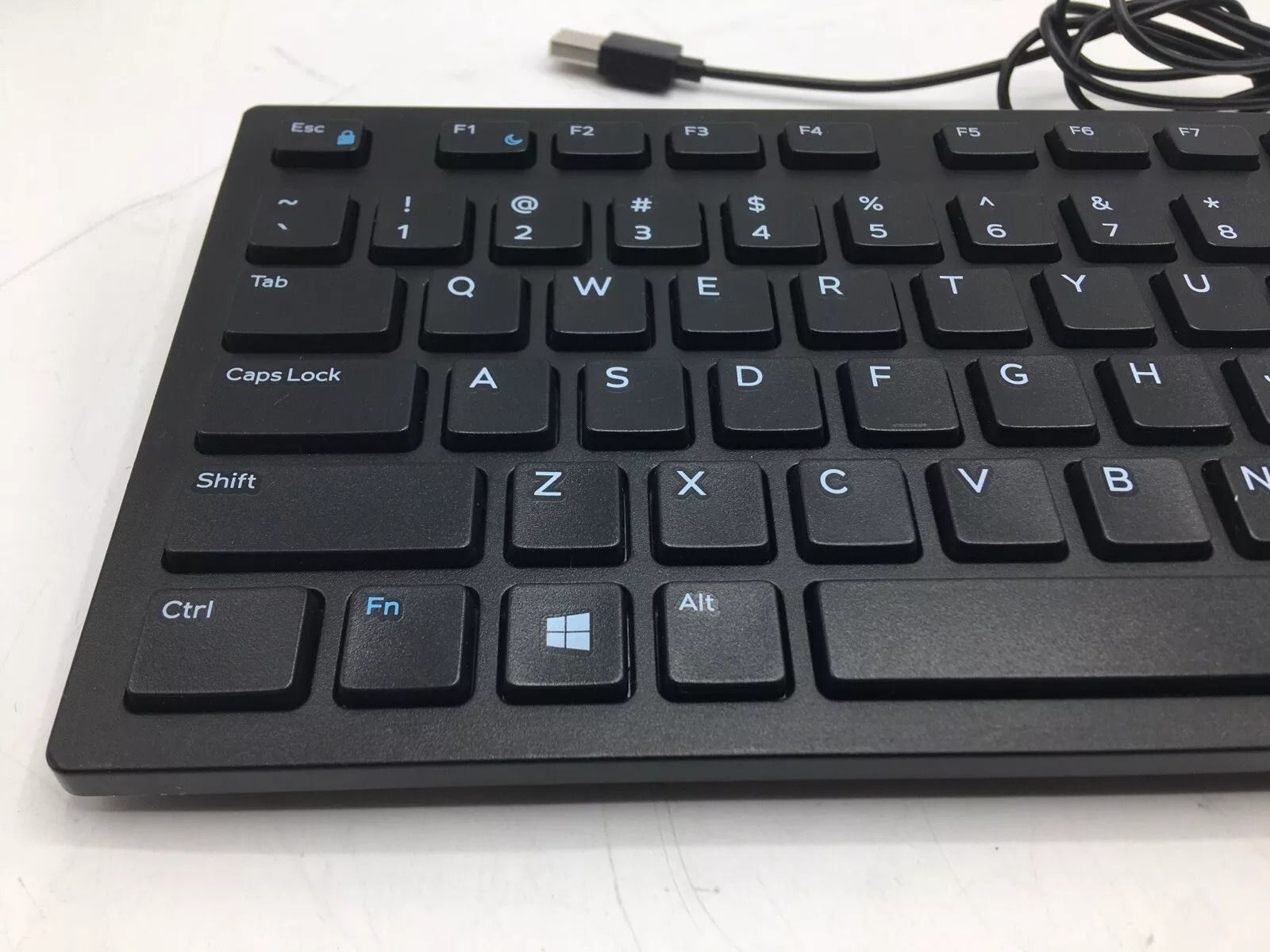 DELL Wired USB Slim Keyboard – Black Refurbished