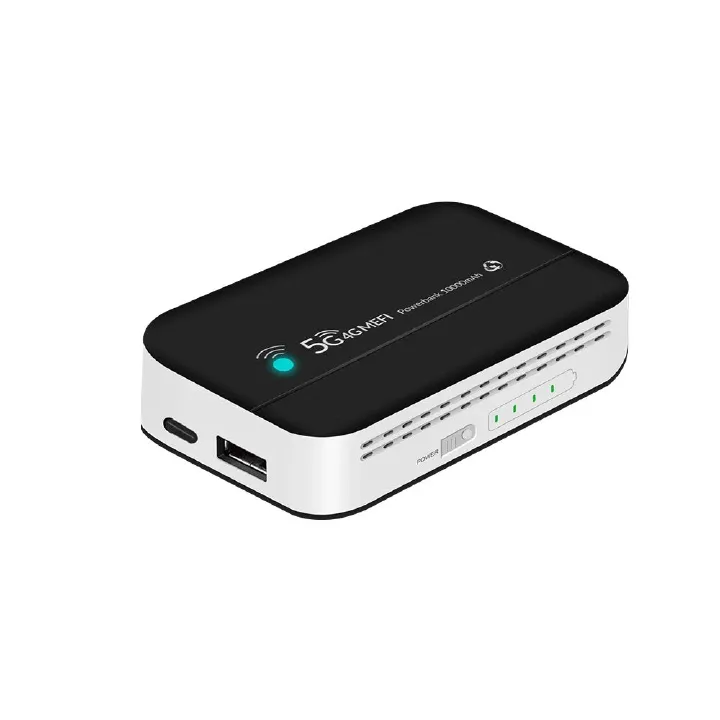 4G LTE Pocket WiFi with 10000mAh Power Bank 4G Portable WiFi Router with Power Bank and Sim Card