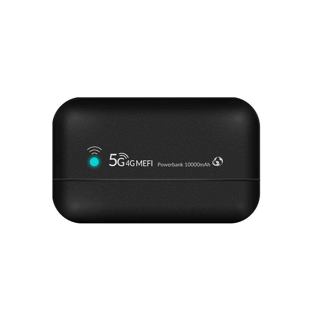 4G LTE Pocket WiFi with 10000mAh Power Bank 4G Portable WiFi Router with Power Bank and Sim Card
