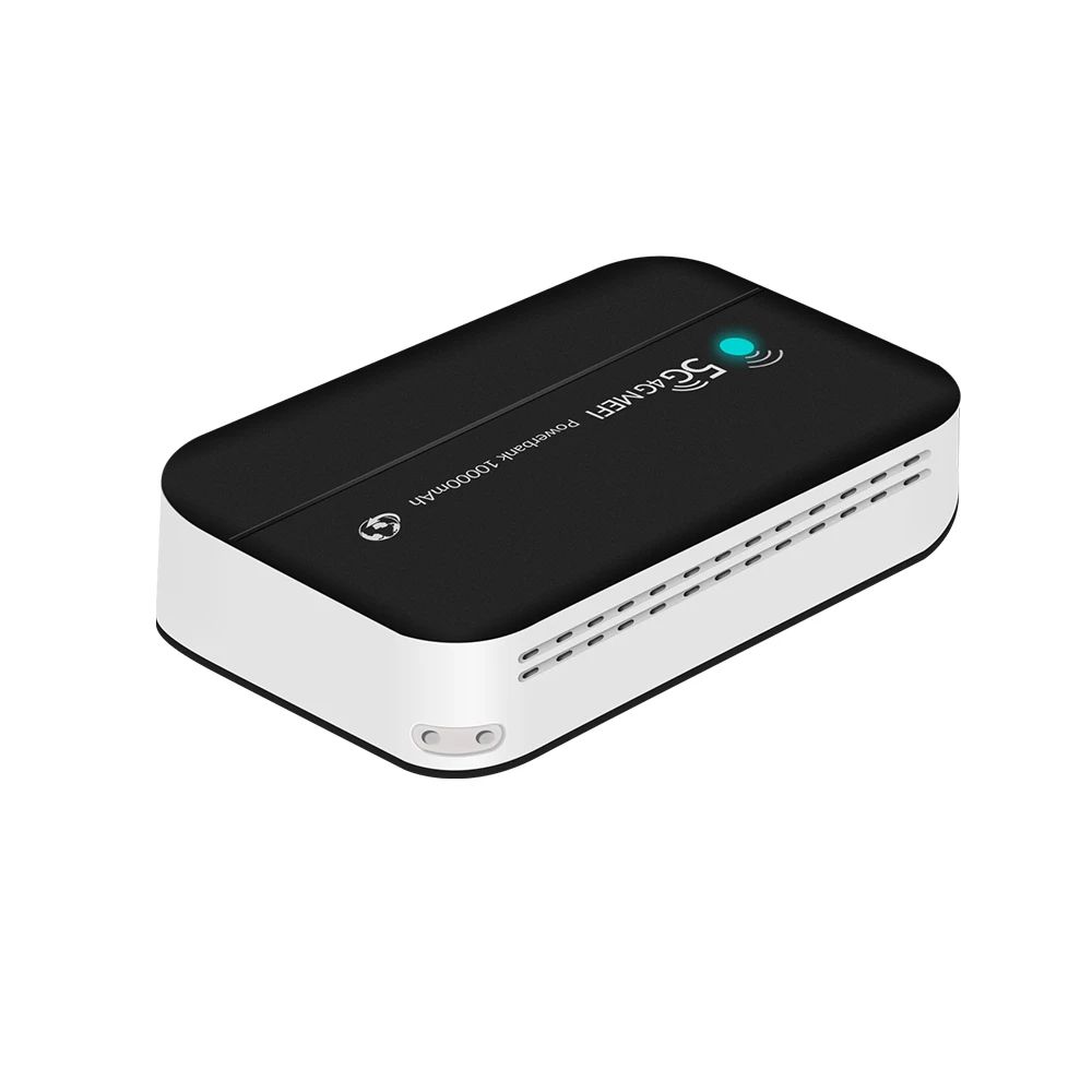 4G LTE Pocket WiFi with 10000mAh Power Bank 4G Portable WiFi Router with Power Bank and Sim Card