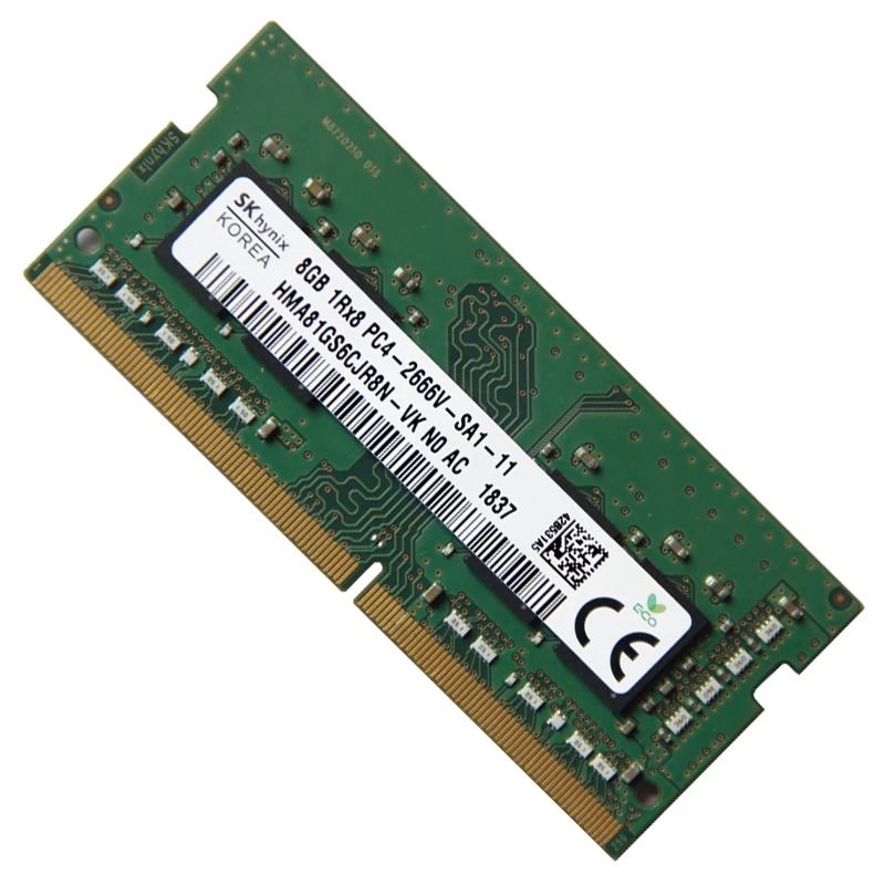 SK hynix DDR4 8GB 2666MHz RAM 1Rx8 PC4 - 2666V 1.2V Laptop Memory SODIMM Mini host