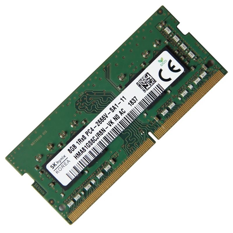 SK hynix DDR4 8GB 2666MHz RAM 1Rx8 PC4 - 2666V 1.2V Laptop Memory SODIMM Mini host