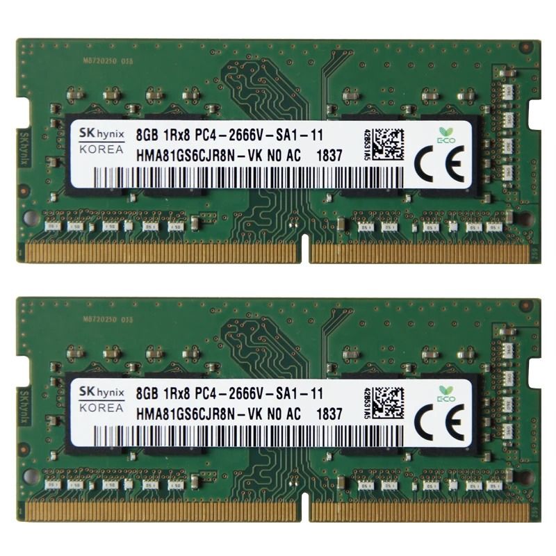 SK hynix DDR4 8GB 2666MHz RAM 1Rx8 PC4 - 2666V 1.2V Laptop Memory SODIMM Mini host