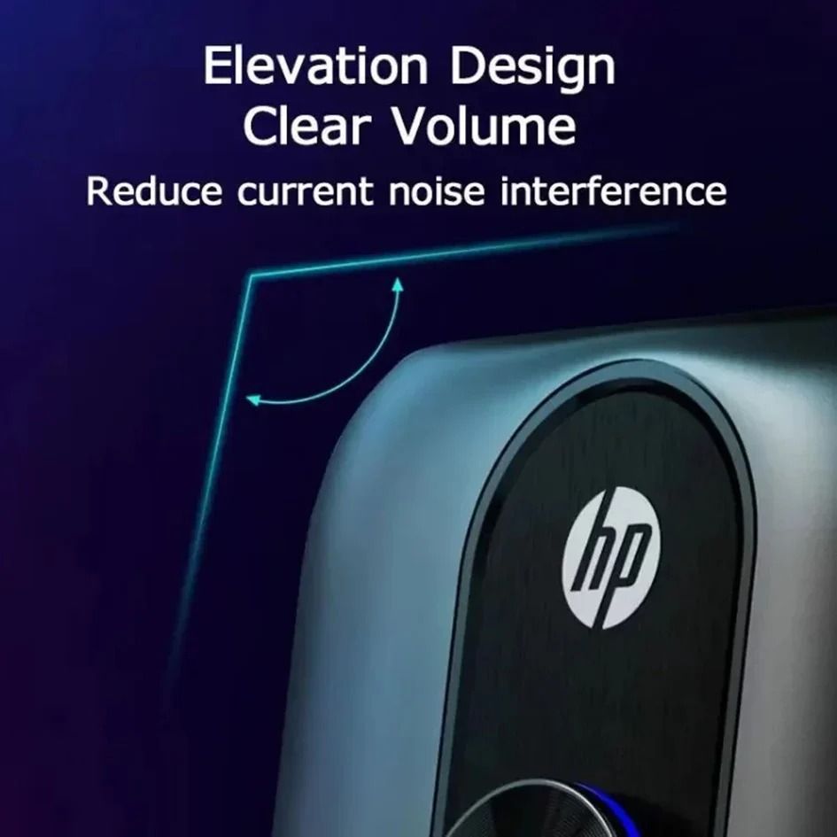 HP DHS-2111S 2.1 Multimedia Wired Speaker with 3.5 Jack Plug
