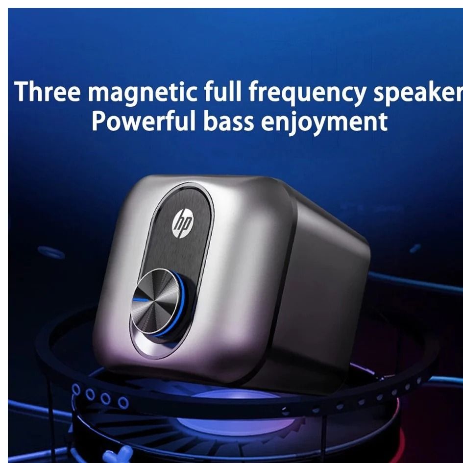 HP DHS-2111S 2.1 Multimedia Wired Speaker with 3.5 Jack Plug