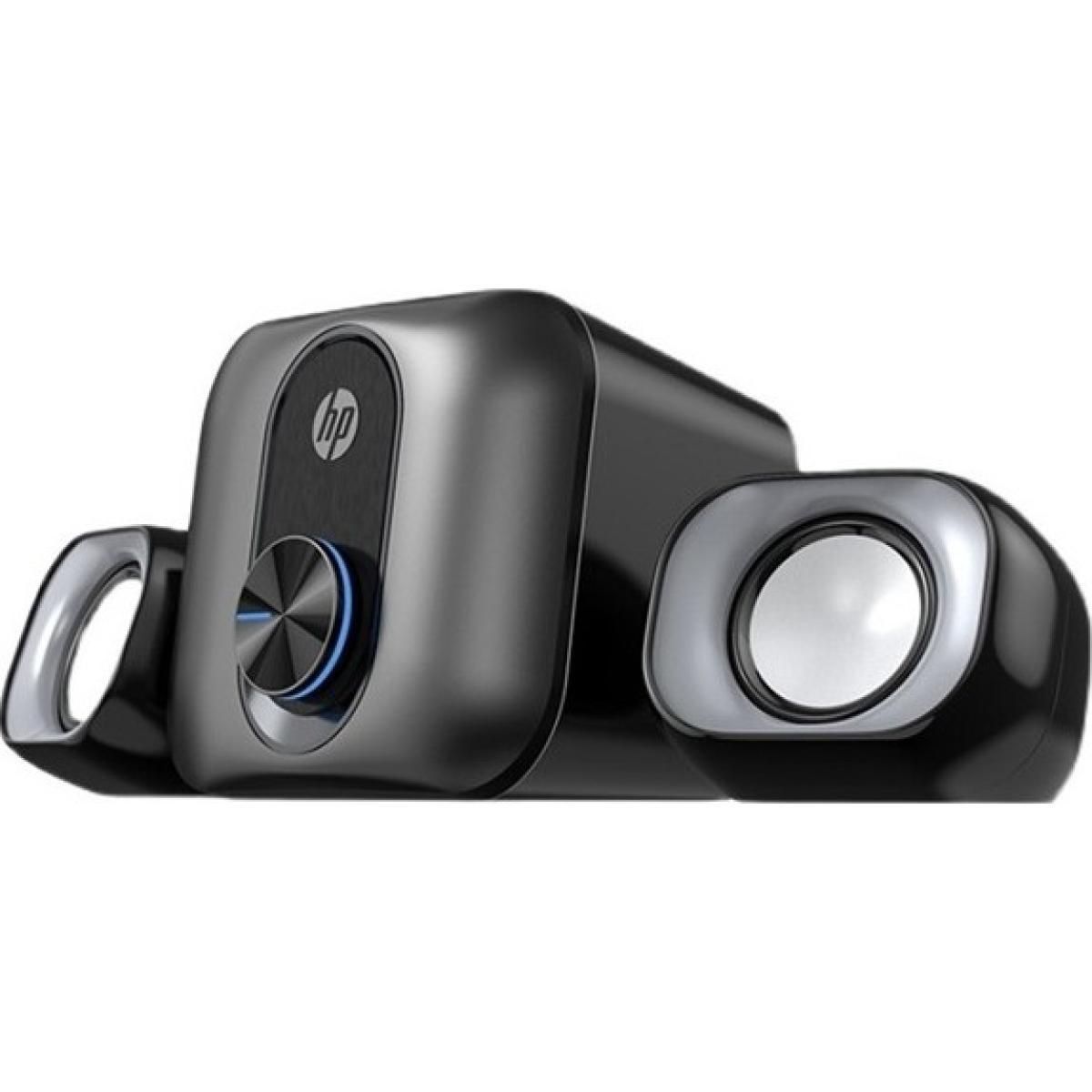 HP DHS-2111S 2.1 Multimedia Wired Speaker with 3.5 Jack Plug