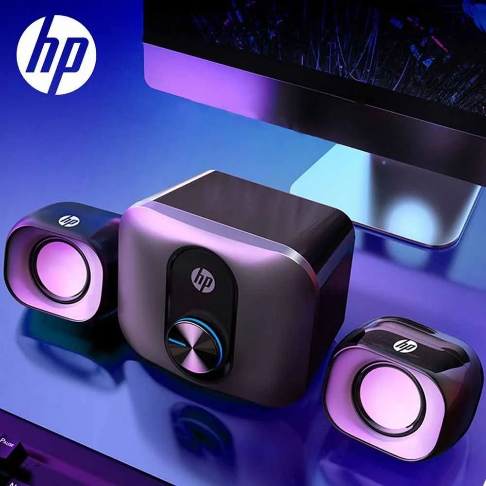 HP DHS-2111S 2.1 Multimedia Wired Speaker with 3.5 Jack Plug