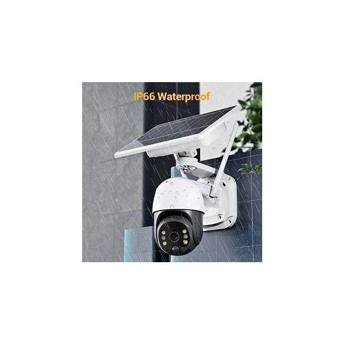 Ptz Two-way Audio 4G SIM Card Solar Panel Outdoor Monitoring Smart Home Camera