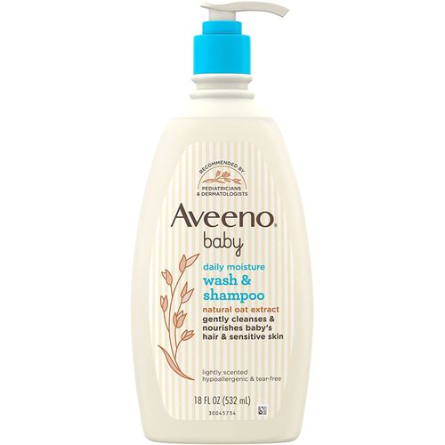 Aveeno Baby Daily Moisture Gentle Body Wash & Shampoo