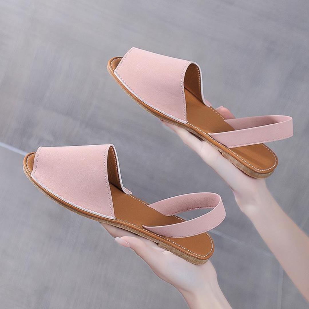 Peeptoe ladys Sandals