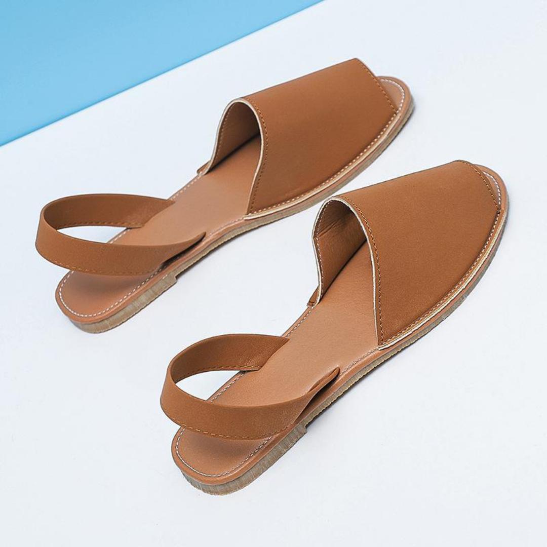 Peeptoe ladys Sandals