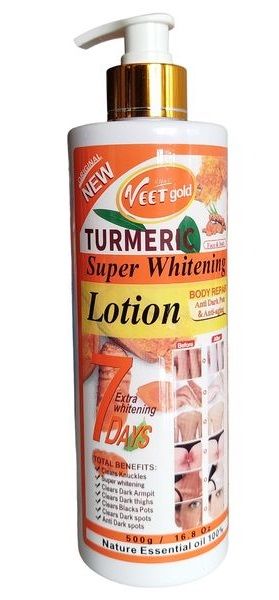 VEET GOLD TURMERIC Super Whitening Body Lotion.