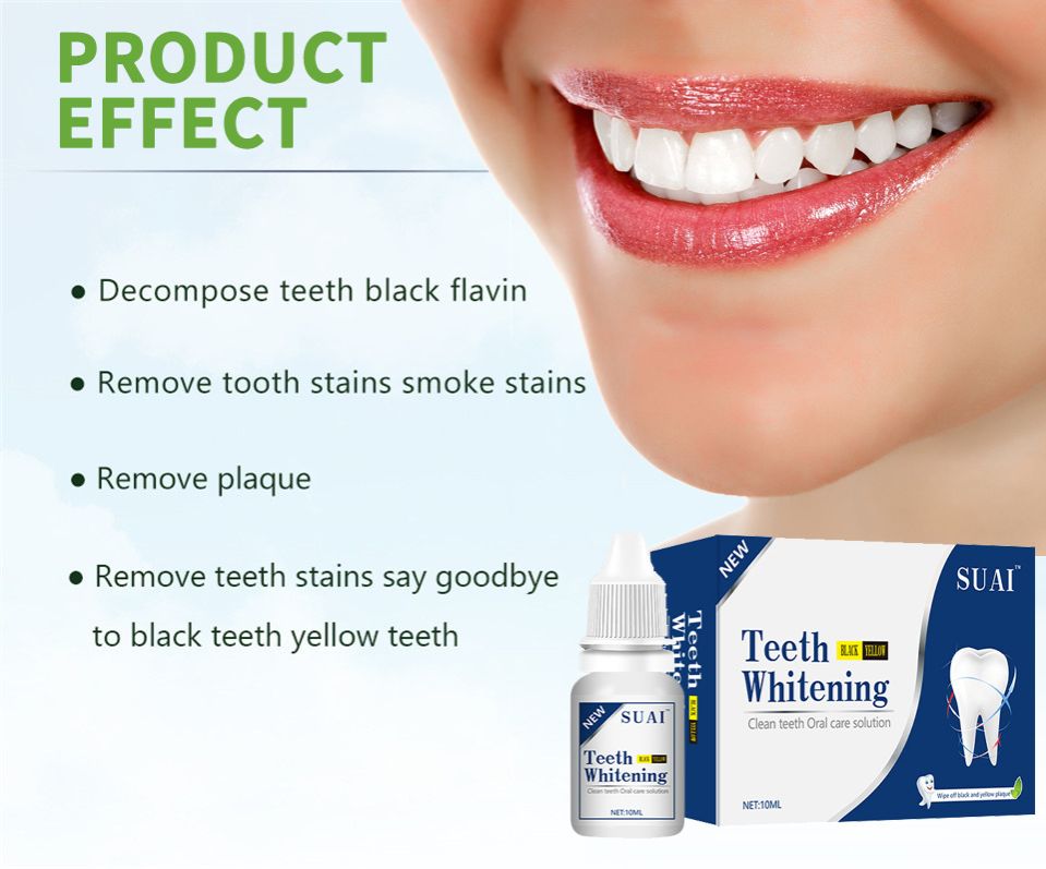 Quick and easy👍10ml Teeth Whitening Teeth Cleaning Mousse Mouthwash Toothpaste Remove Tartar Oral Health Stain Removal Freshen Breath Remove Plaque Stains Oral Odor Bright and tartar remover