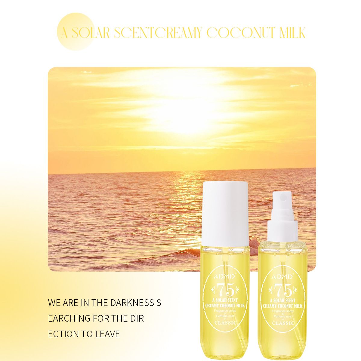 90ML women's perfume fragrance spray, non-alcoholic perfume, natural plant extract quenching, lasting fragrance 8-12 hours, young people's fashion must-have products!