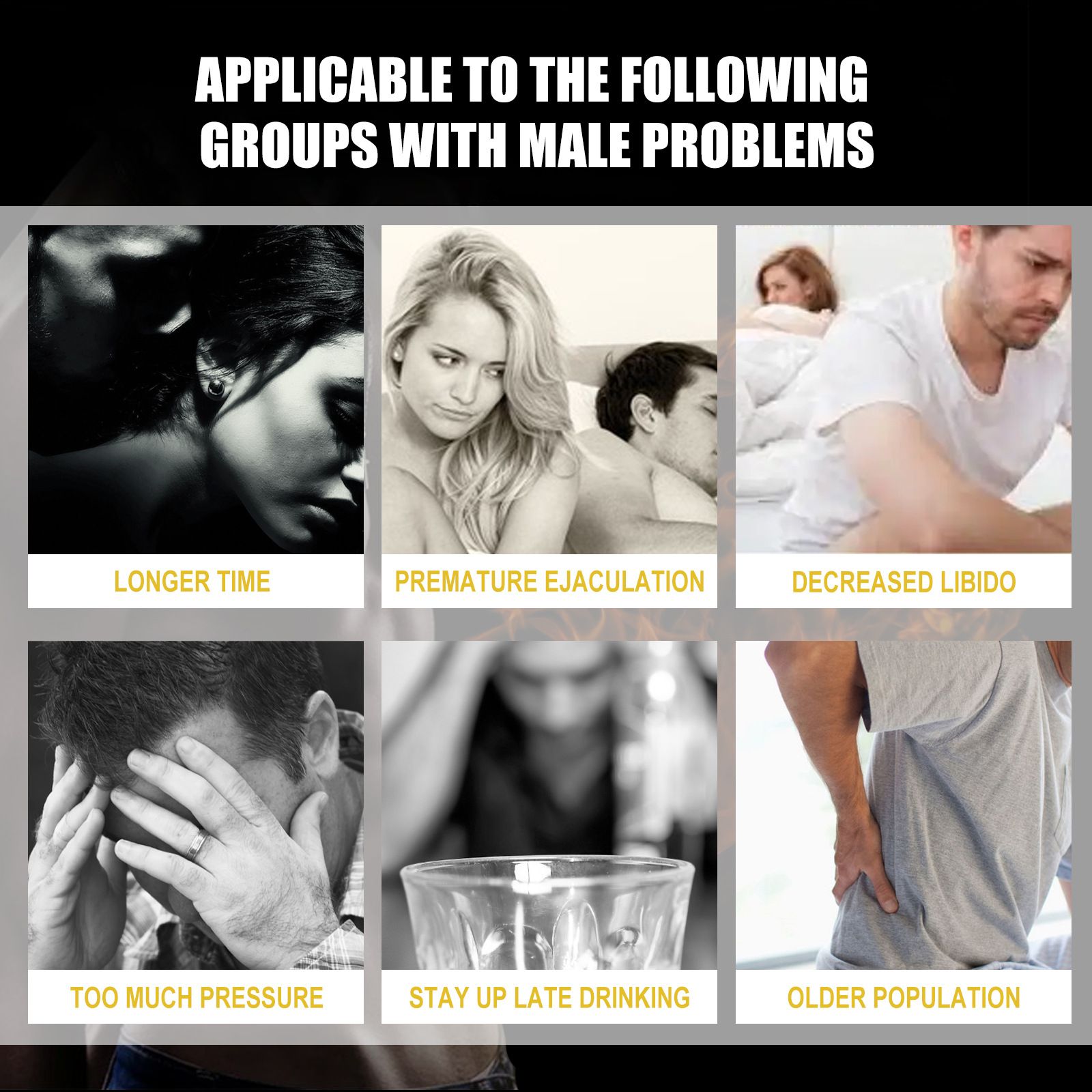 Spray For Men's Private Maintenance, Couples Experience Delayed Essential Oil, Herbs Can Extend Partner's Experience Happytime, Enhance Men's Physical Strength, Extend Couple's Sweetlove Time