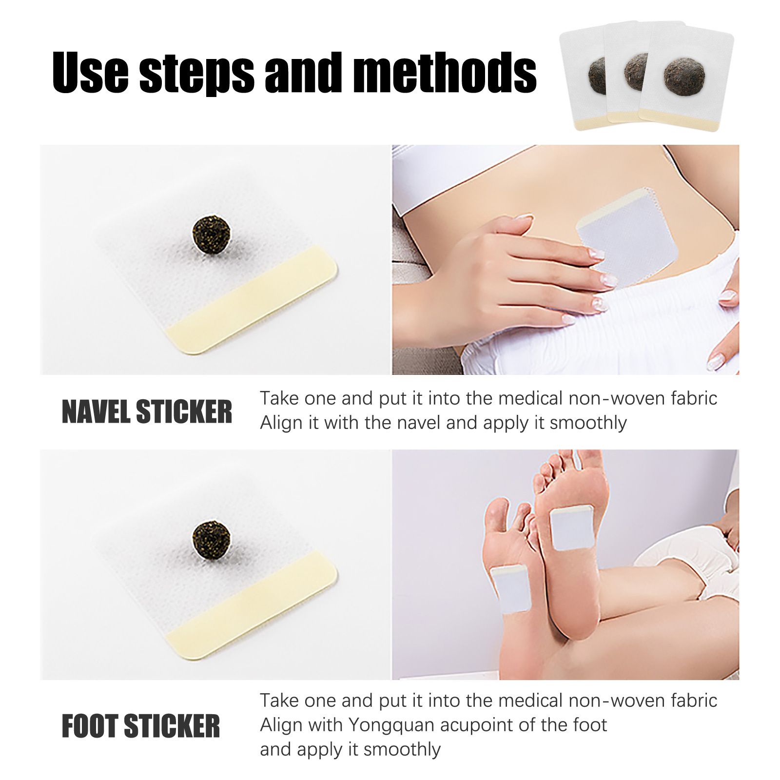 Lazy Slimming Weight Loss Body Shaping Patches，Pack Of 10 Patches - Anti-cellulite - To Burn Belly Fat - For Bucket Size Waist, Belly Fat, Beer Belly Size
