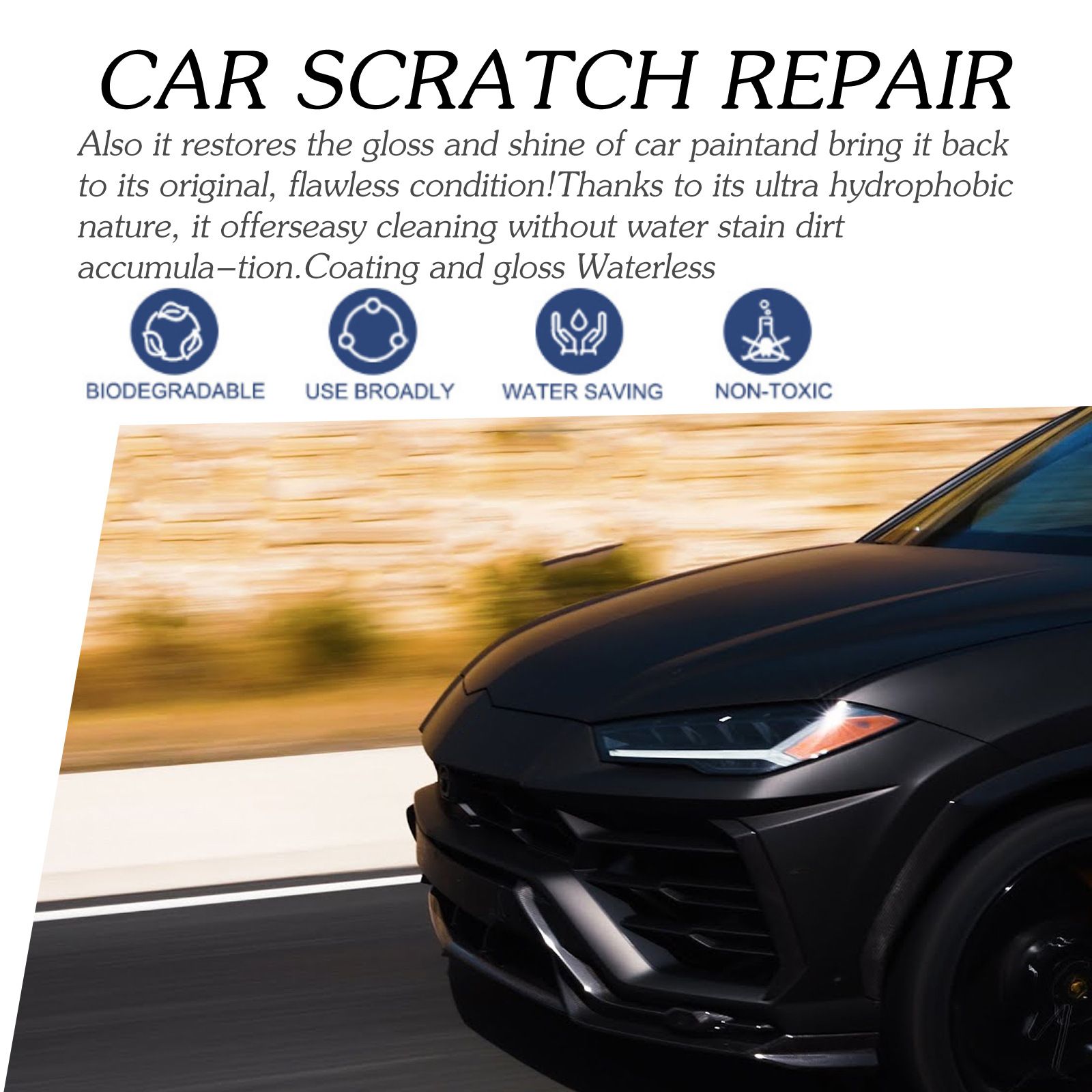 120ml NANO SPRAY FOR CARS REMOVE SLIGHT SCRATCHES，Car Scratch Repair Nano Spray, Car Coating Agent, Nano Spray Quick Repair Car Coating, To Car Paint Plating Crystal, Car Surface Drive Wax Water