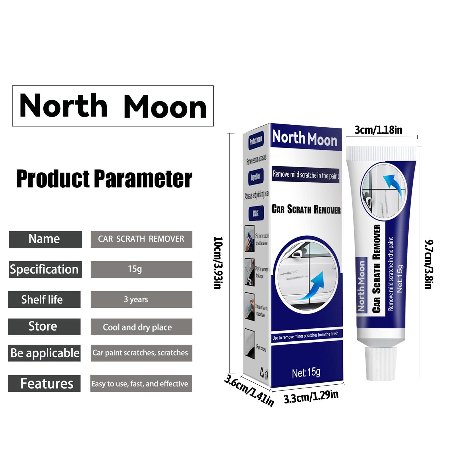 GAR SLIGHT SCRATH REMOVER,Car Wax Repair Supplies, Car Scratch Eliminator, From Scratch Elimination to Glazing, Glass Coating Agent, Car Body Repair Tool,Auto Surface Repair Agent, Car Care