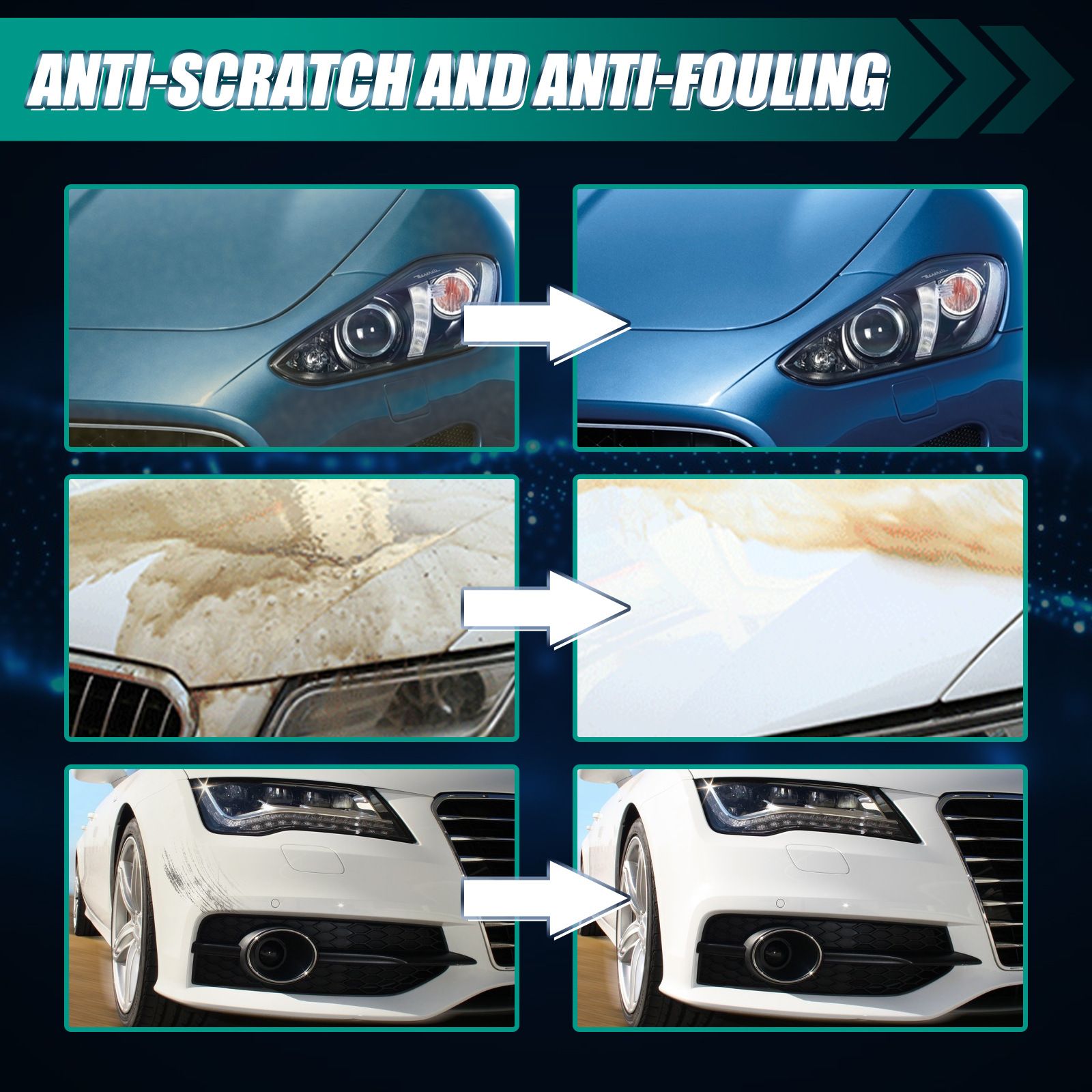 Car Slight Scratch Repair Spray, Car Coating Spray, Dustproof Car Nano Coating Polish, Auto Scratch Removal Paint Scratch Spray, Waterless, Anti-Pollution Liquid, Sealing Glaze Coating Agent