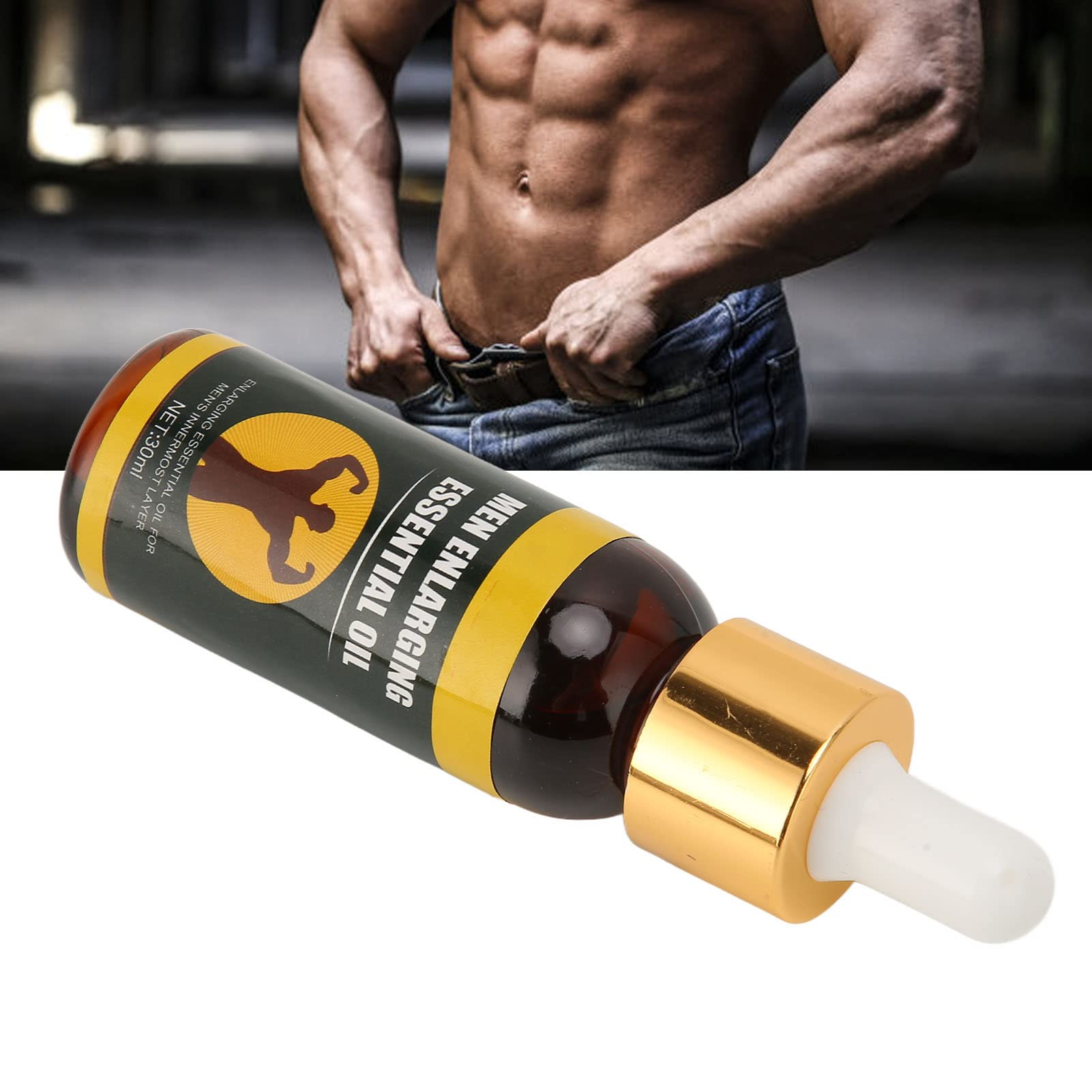 Men Health Massage Oil,Man Cock Massage Enlargement，Penis Thickening，Dick Larger，Phallus Thicker Longer Growth Stronger，Men's Genital Enhancement