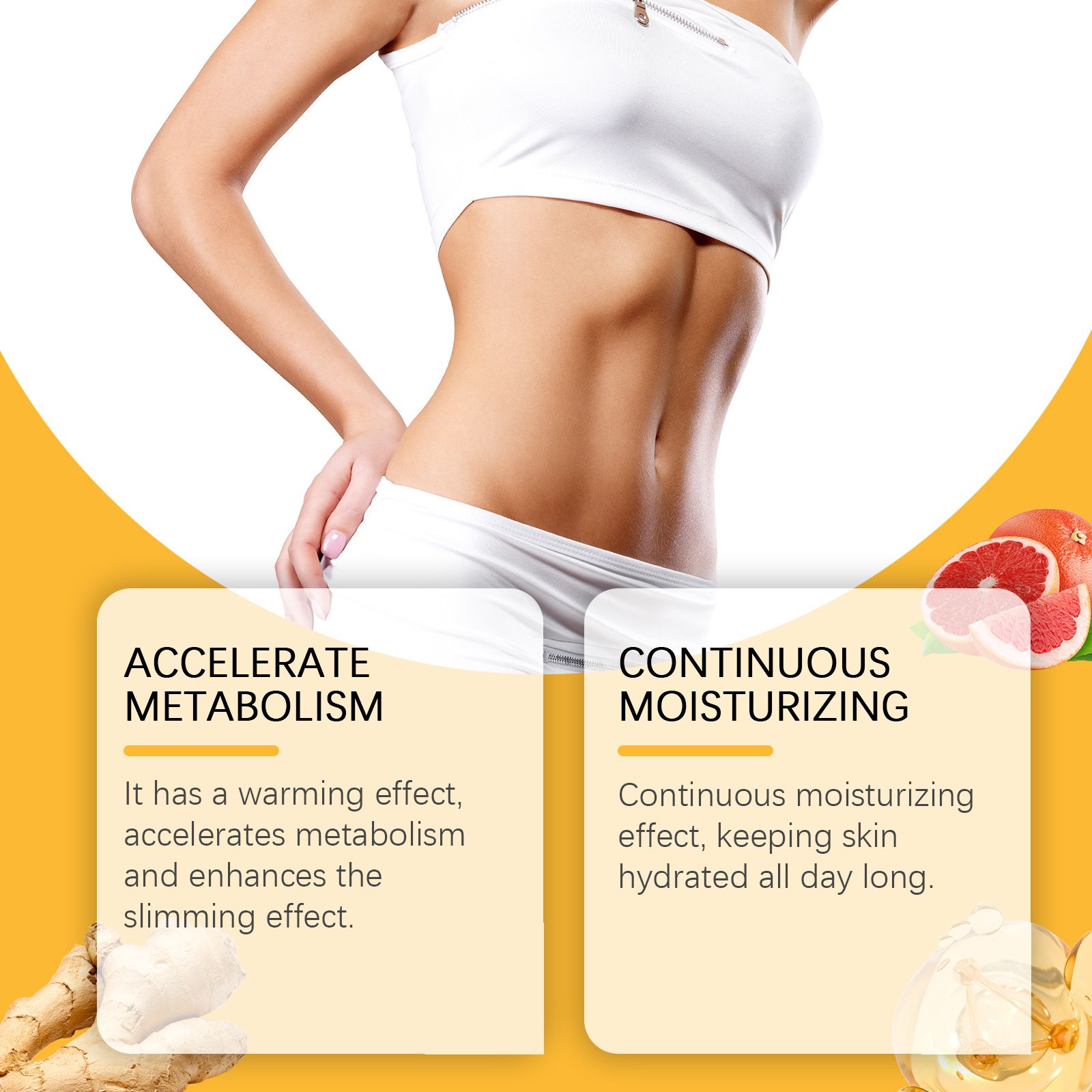 Slimming And Weight Loss Hot Cream,87% Plant,Anti-Cellulite,Skin Toning & Slimming Gel,Deep Muscle Relaxation,Enhance Skin Elasticity,Improve Firmness And Reduce Sagging,Promote Blood Circulation