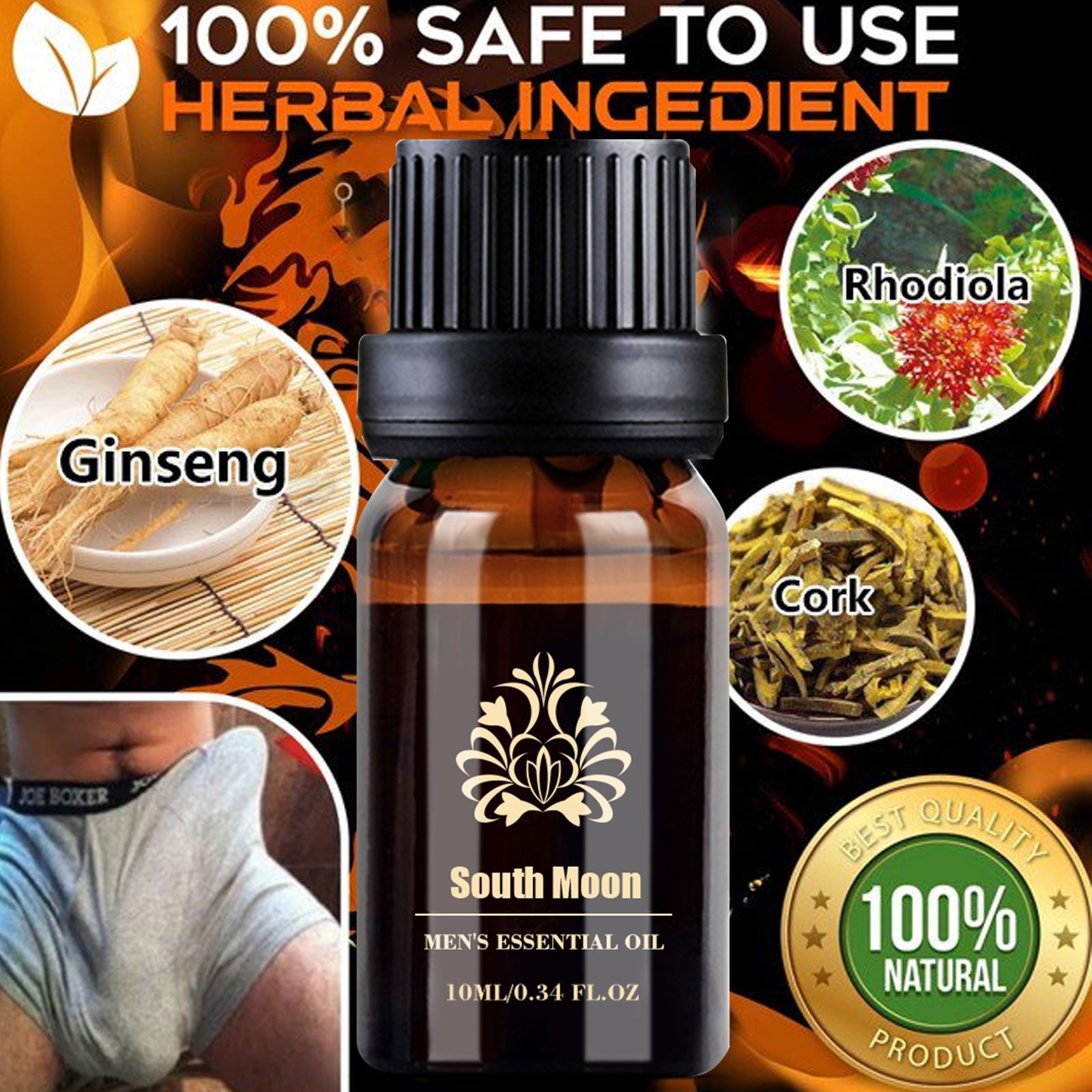 Men Health Massage Oil,Man Cock Massage Enlargement，Penis Thickening，Dick Larger，Phallus Thicker Longer Growth Stronger，Men's Genital Enhancement