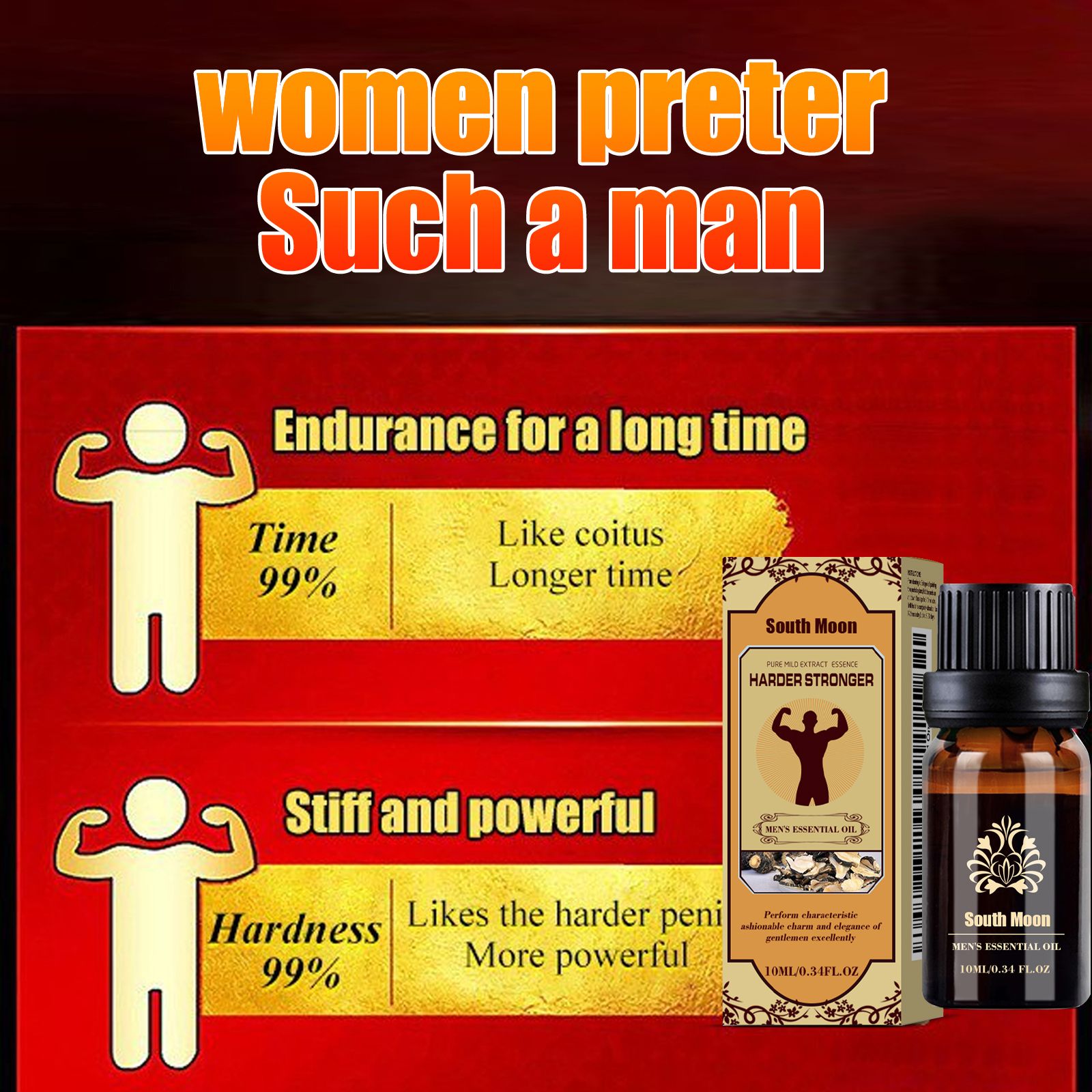 Men Health Massage Oil,Man Cock Massage Enlargement，Penis Thickening，Dick Larger，Phallus Thicker Longer Growth Stronger，Men's Genital Enhancement