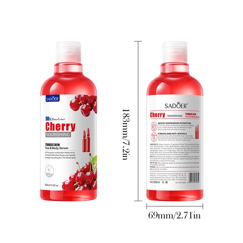 6PCS/ Free Get Gift 5pcs-Natural Plants Serum Sadoer Skin Care - Moisturize Hydrating Brightening Whitening Acne Treatment Firming Anti-wrinkle Nourish Anti-dark Repair Skin Salicylic Acid Niacinamide